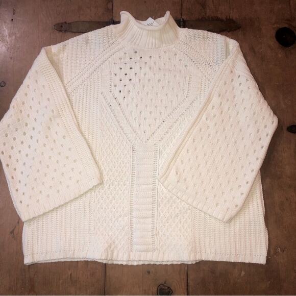 Woman’s One A Winter White X-Large Cowl neck sweater - Picture 1 of 7
